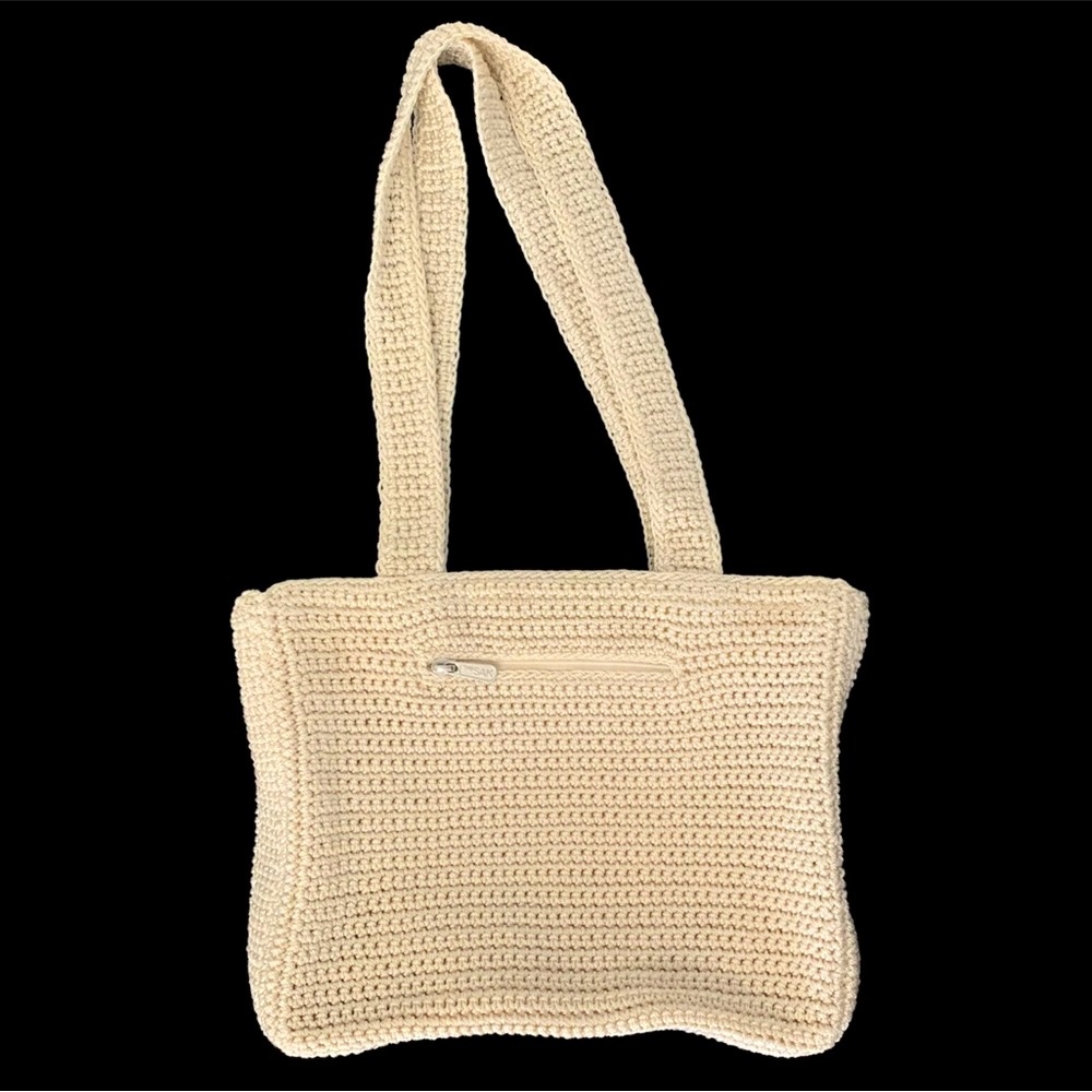The Sak Cream Crochet Shoulder Bag - Picture 2 of 8